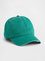 Gap Green Washed Logo Baseball Hat - Image 2 of 3