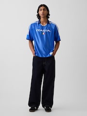 Italien, Blau - Gap FIFA WORLD CUP™ Oversized Football Jersey T-Shirt - Bild 3 von 4