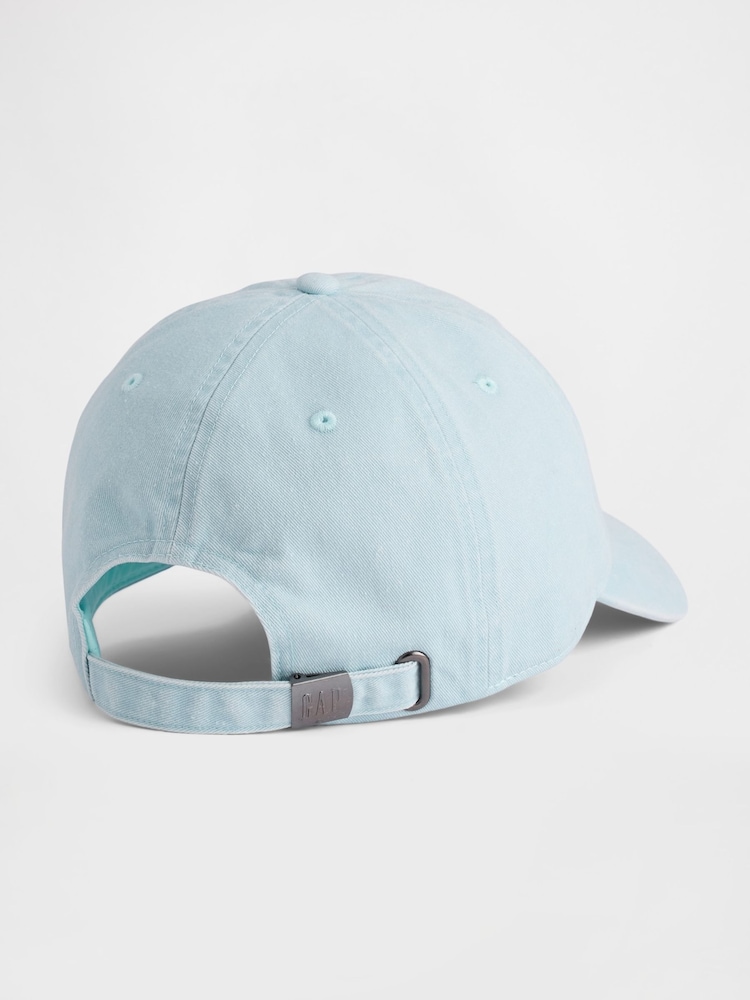 Gap Blue Washed Logo Baseball Hat - Image 3 of 3