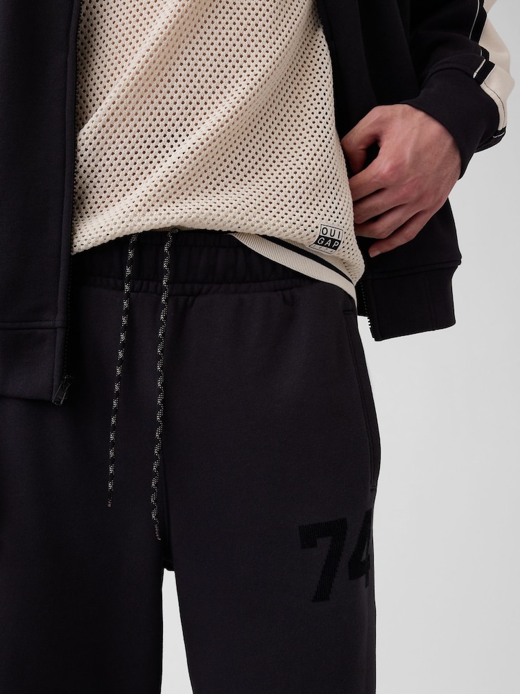Gap x OuiGap Black Heavyweight French Terry Joggers - Image 5 of 5 Gap x OuiGap Black Heavyweight French Terry Joggers - Image 5 of 5