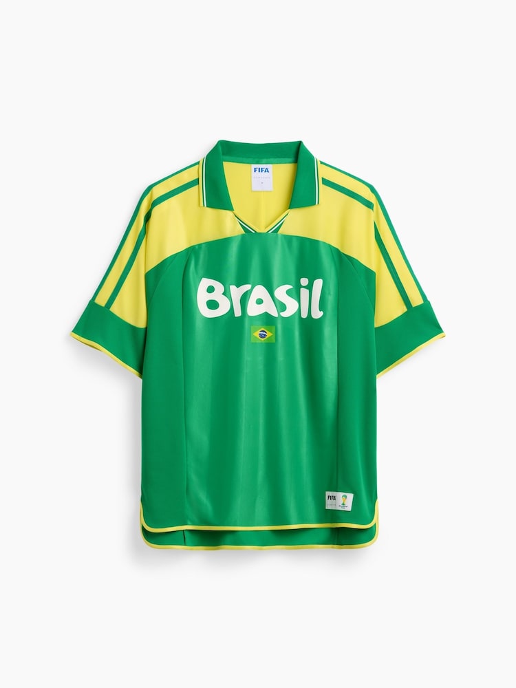 Green Brazil - Gap FIFA WORLD CUP™ Oversized Football Jersey T-Shirt - Bild 5 von 5