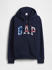 Karinis jūrų laivynas - „Gap Relaxed“ džemperis su pilnu užtrauktuku - 5 paveikslėlis iš 5