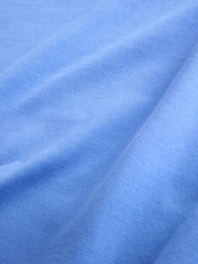 Gap Blue Heavyweight Logo Relaxed Boxy Short Sleeve T-Shirt - Image 5 of 5