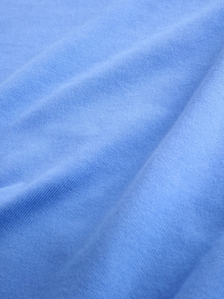 Gap Blue Heavyweight Logo Relaxed Boxy Short Sleeve T-Shirt - Image 5 of 5