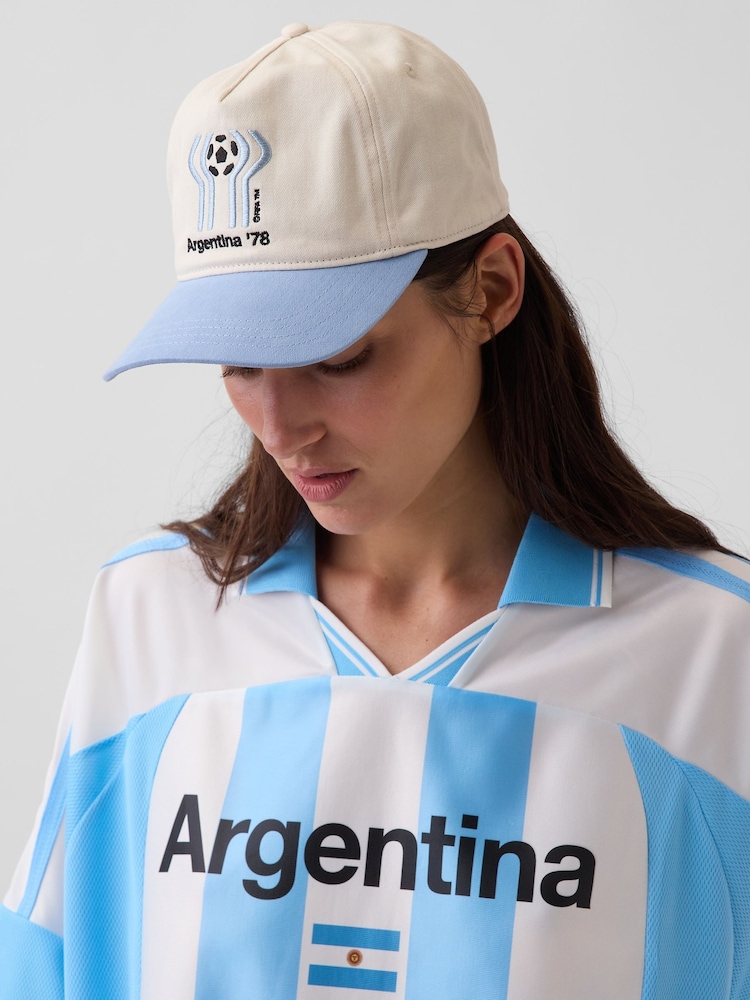 Gap Cream/Blue Argentina FIFA WORLD CUP™ Baseball Cap - Image 5 of 5