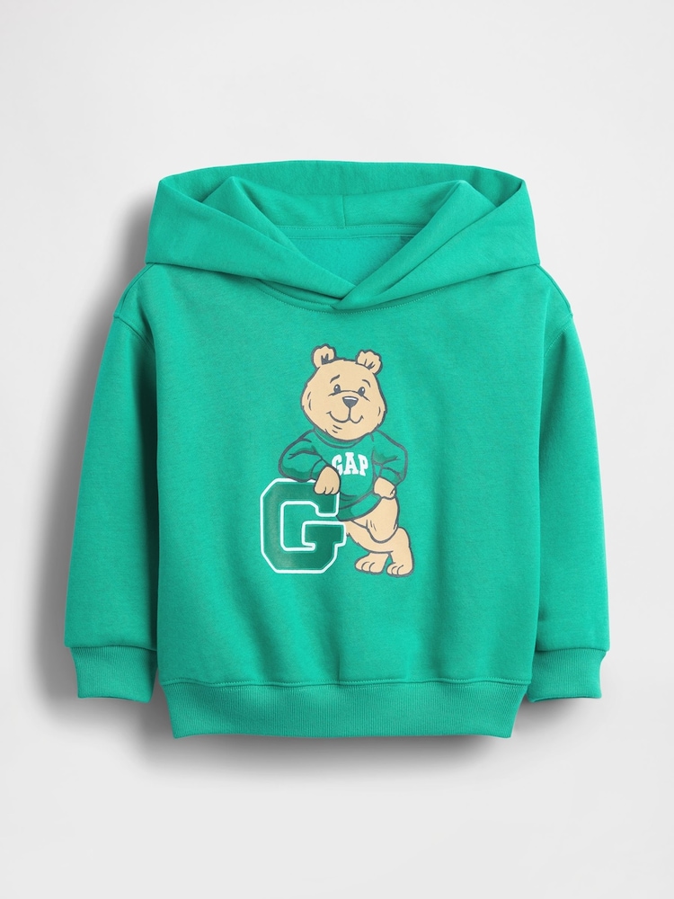 Gap Green VintageSoft Relaxed Hoodie (12mths-5yrs) - Image 2 of 4 Gap Green VintageSoft Relaxed Hoodie (12mths-5yrs) - Image 2 of 4