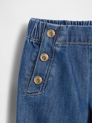 Gap Medium Wash Sailor Pull On Baggy Jeans (6mths-5yrs) - Image 3 of 3