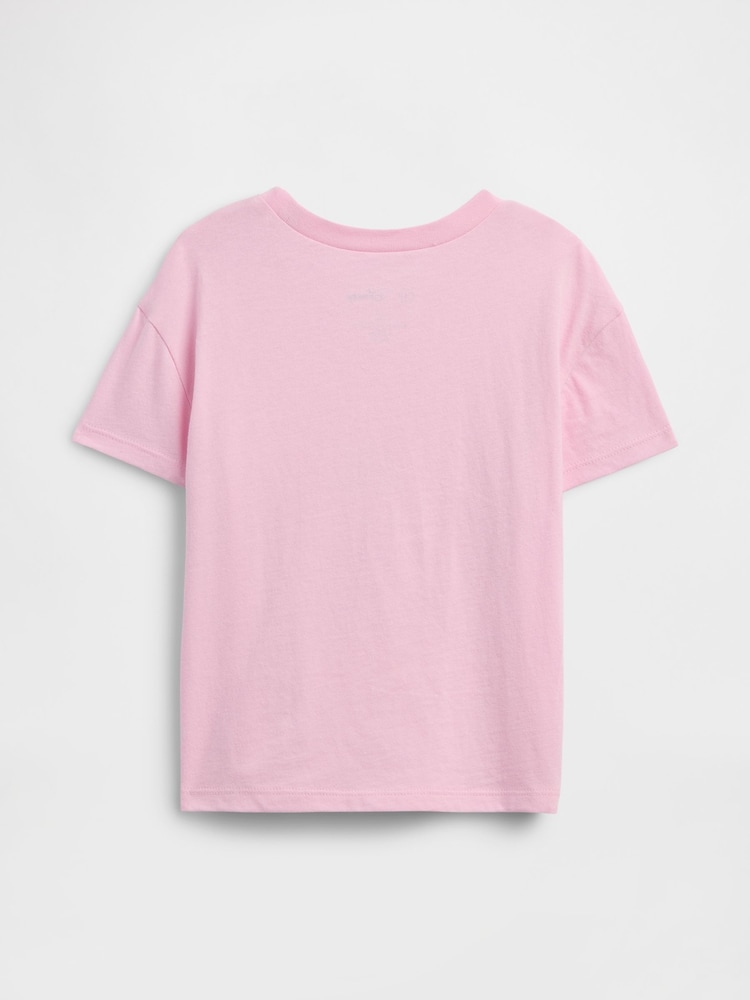 Lyserød Stitch - Gap Disney Graphic T-shirt (6mdr.-5år) - Billede 2 af 3 Lyserød Stitch - Gap Disney Graphic T-shirt (6mdr.-5år) - Billede 2 af 3