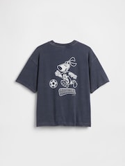 Gap Navy USA FIFA WORLD CUP™ Graphic Short Sleeve T-Shirt (4-13yrs) - Image 2 of 3