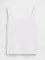 Blanco - Gap Pointelle Vest (4-13yrs) - Imagen 3 de 4