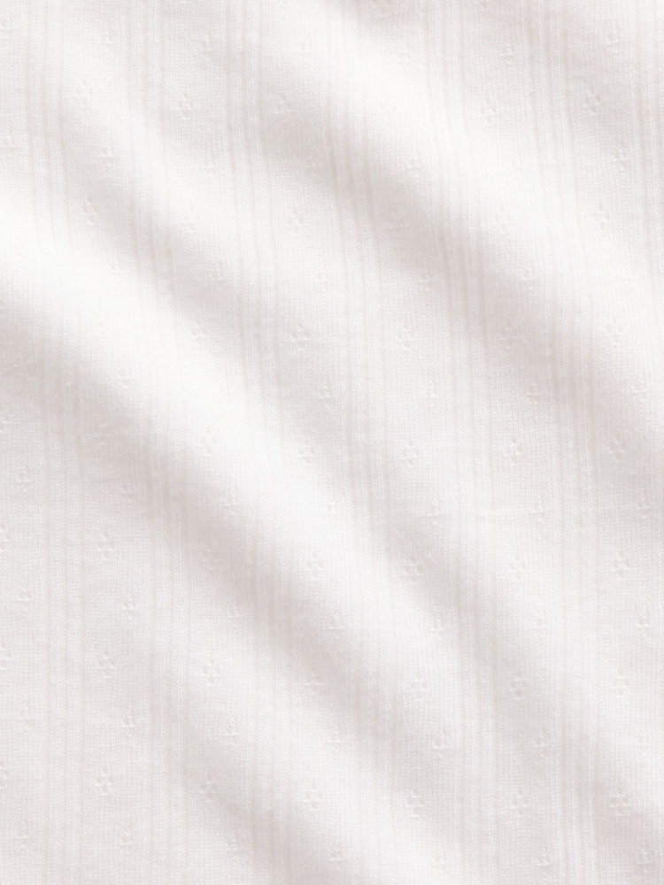 Blanco - Gap Pointelle Vest (4-13yrs) - Imagen 4 de 4
