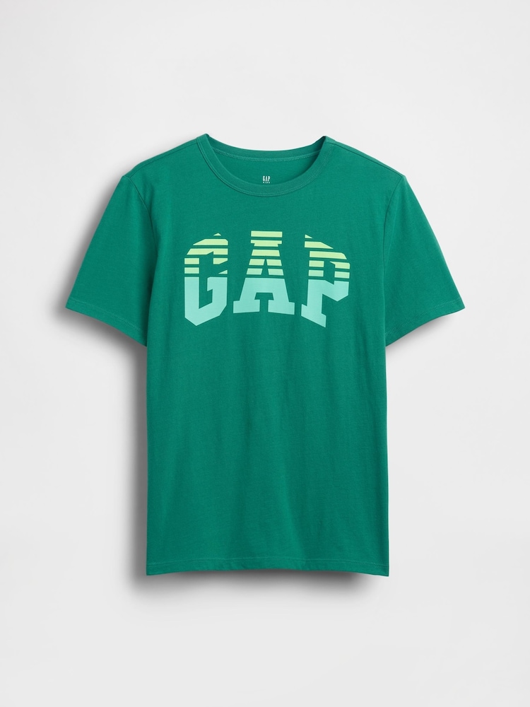 Gap Green Gradiant Graphic Short Sleeve T-Shirt (4-13yrs) - Image 1 of 3 Gap Green Gradiant Graphic Short Sleeve T-Shirt (4-13yrs) - Image 1 of 3
