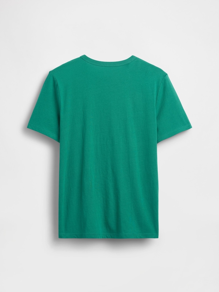 Gap Green Gradiant Graphic Short Sleeve T-Shirt (4-13yrs) - Image 2 of 3 Gap Green Gradiant Graphic Short Sleeve T-Shirt (4-13yrs) - Image 2 of 3