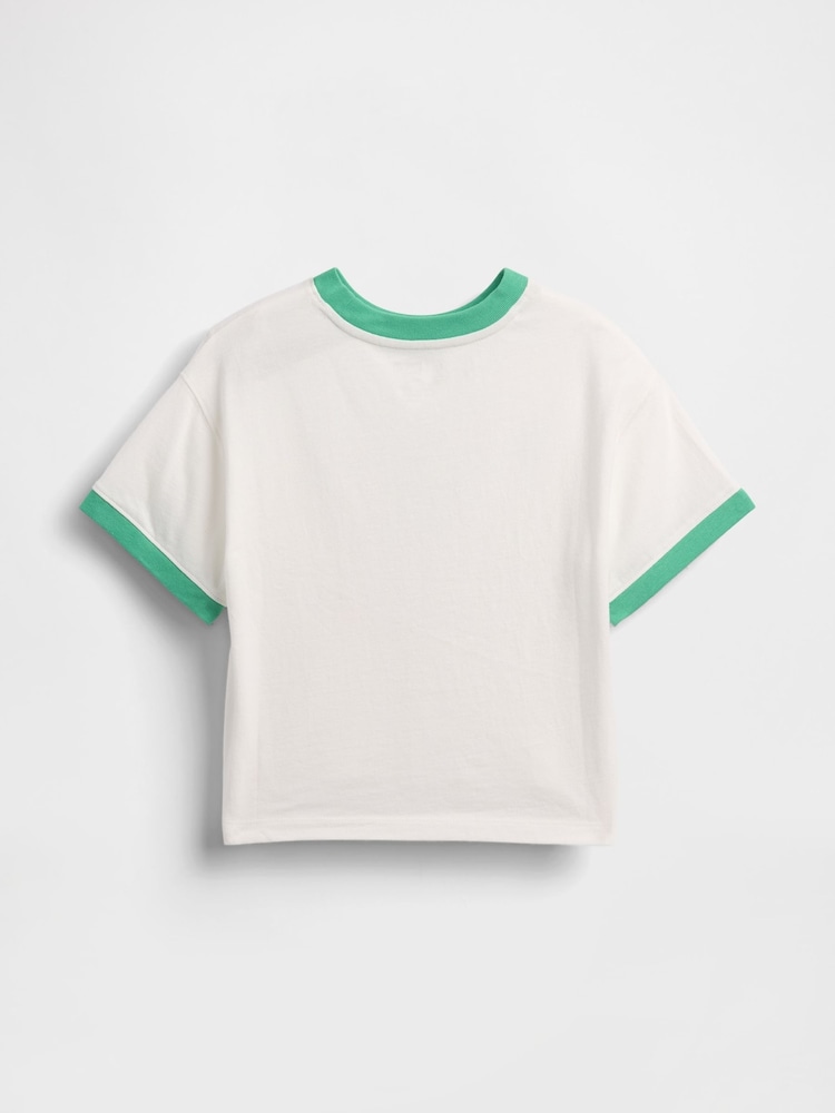 White/Green Avengers - Koszulka o kroju oversize z krótkim rękawem i grafiką z motywem Marvel Gap (6 mies. – 5 lat) - Obraz 2 z 2 White/Green Avengers - Koszulka o kroju oversize z krótkim rękawem i grafiką z motywem Marvel Gap (6 mies. – 5 lat) - Obraz 2 z 2