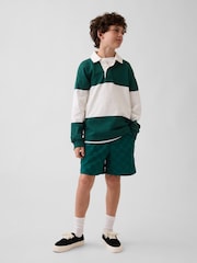 Gap Green Relaxed Quick-Dry Shorts (4-13yrs) - Image 3 of 5