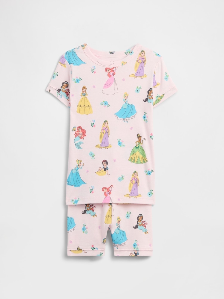 Gap Pink Disney Princess Pyjamas Set (6mths-5yrs) - Image 1 of 3
