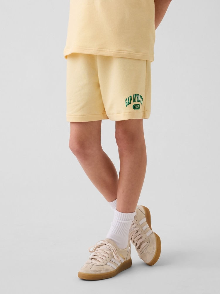 Gap Yellow Relaxed Pull On French Terry Shorts (4-13yrs) - Image 1 of 3