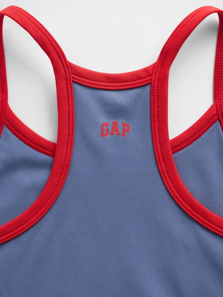 Gap Blue Racerback Active Vest (4-13yrs) - Image 5 of 5