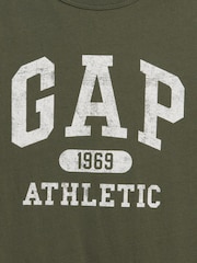 Gap Kahki Green Graphic Short Sleeve T-Shirt (4-13yrs) - Image 3 of 3