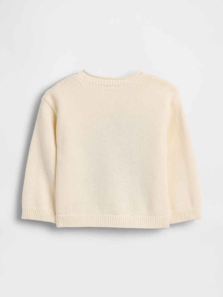 Gap Cream Brannan Bear Americana Jumper (0-24mths) - Image 2 of 2