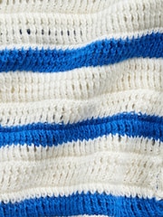 Gap Blue Stripe Crochet Outfit Set (0-24mths) - Image 3 of 3