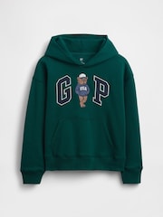 Gap Green VintageSoft Relaxed Brannan Bear Logo Hoodie (4-13yrs) - Image 5 of 5