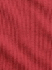 Gap Red Embroidered Rib T-Shirt (4-13yrs) - Image 4 of 4