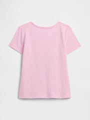 Gap Pink Graphic Short Sleeve T-Shirt (6mths-5yrs) - Image 2 of 3