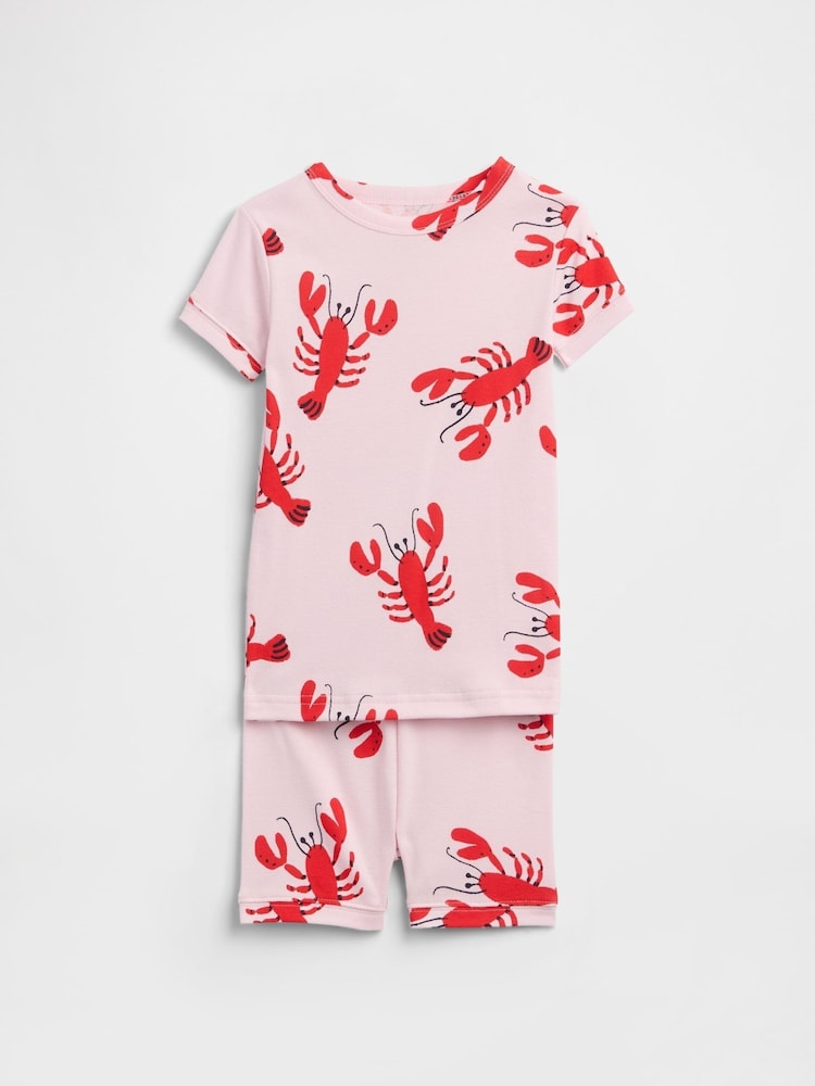 Gap Pink Lobster Pyjamas Set (6mths-5yrs) - Image 1 of 3