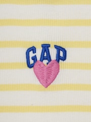 Amarillo - Gap Graphic Logo Rib Vest (6mths-5yrs) - Imagen 3 de 3