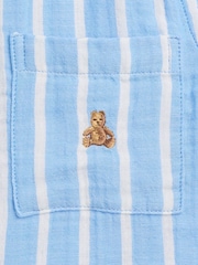 Raya azul - Gap Gauze Print Polo Shirt (6mths-5yrs) - Imagen 4 de 4