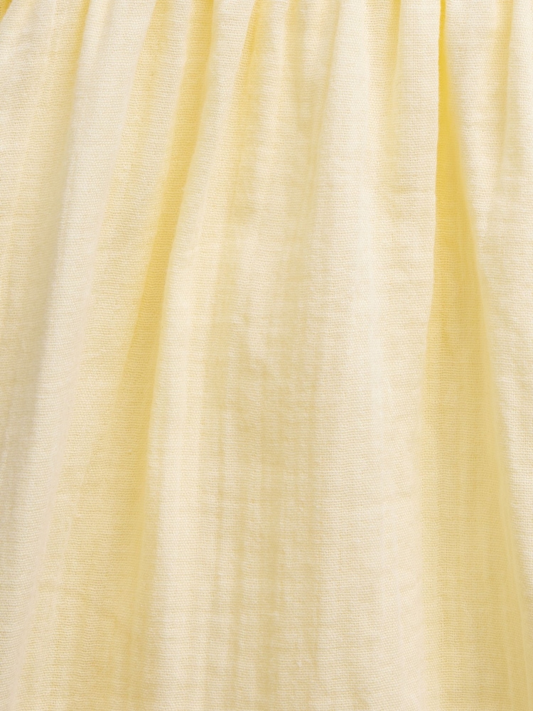 Gap Yellow Gauze Midi Dress (4-13yrs) - Image 5 of 5 Gap Yellow Gauze Midi Dress (4-13yrs) - Image 5 of 5