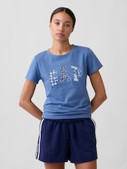 Gap Blue Logo Short Sleeve T-Shirt - Image 1 of 5
