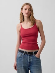Gap Red Modern Crop Cami - Image 1 of 3