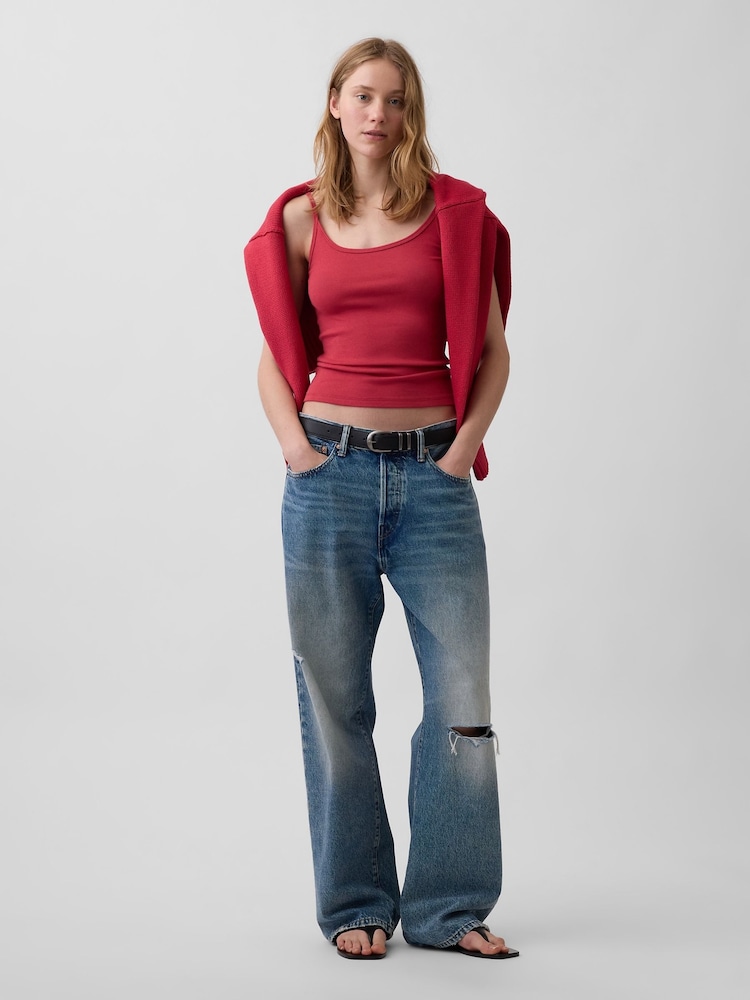 Gap Red Modern Crop Cami - Image 3 of 3