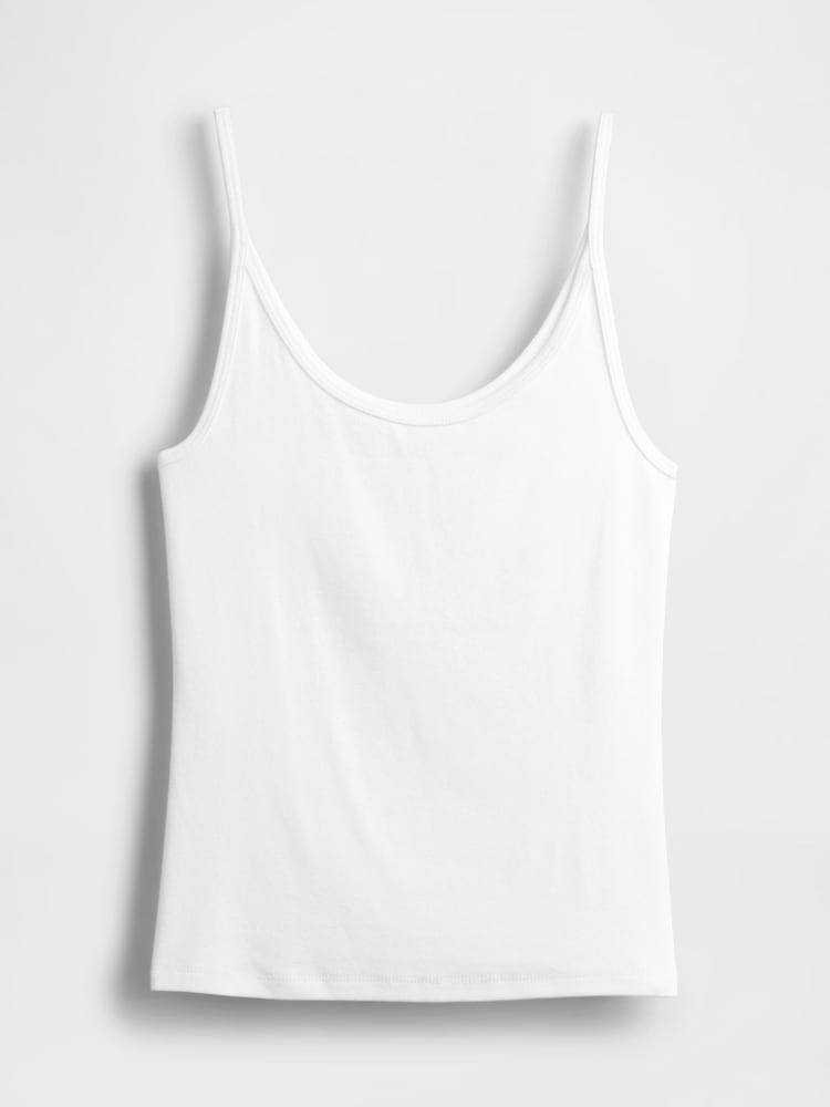 Gap White Modern Crop Cami Top - Image 5 of 5