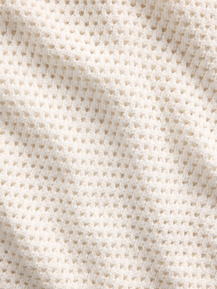 Gap Cream Crochet Vest - Image 4 of 4