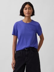 Gap Blue VintageSoft Short Sleeve T-Shirt - Image 1 of 4