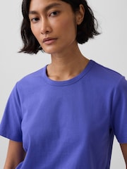Gap Blue VintageSoft Short Sleeve T-Shirt - Image 3 of 4
