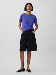 Gap Blue VintageSoft Short Sleeve T-Shirt - Image 4 of 4