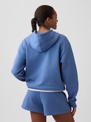 Gap Blue Relaxed Gap Logo Hoodie - Image 2 of 5