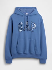 Gap Blue Relaxed Gap Logo Hoodie - Image 5 of 5