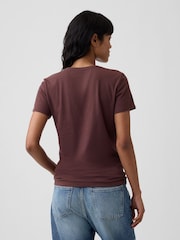 Gap Brown Logo Short Sleeve T-Shirt - Image 2 of 4