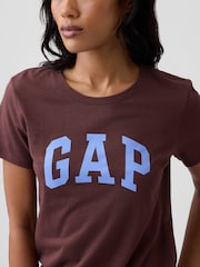 Gap Brown Logo Short Sleeve T-Shirt - Image 4 of 4