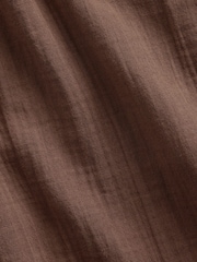 Gap Brown Gauze Easy Cuffed Trousers - Image 6 of 6