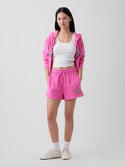 Gap Soft Pink Logo Shorts - Image 4 of 5