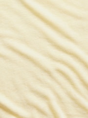 Gap Yellow Linen-Blend Relaxed V-Neck T-Shirt - Image 4 of 4