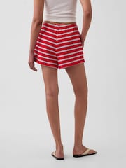 Gap Red 3.5 inch Towel Terry Relaxed Easy Shorts - Image 2 of 5
