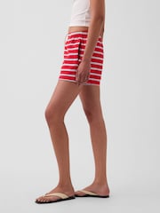 Gap Red 3.5 inch Towel Terry Relaxed Easy Shorts - Image 3 of 5