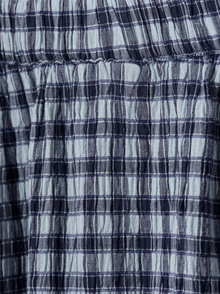 Gap Blue Gingham Maxi Skirt - Image 3 of 3